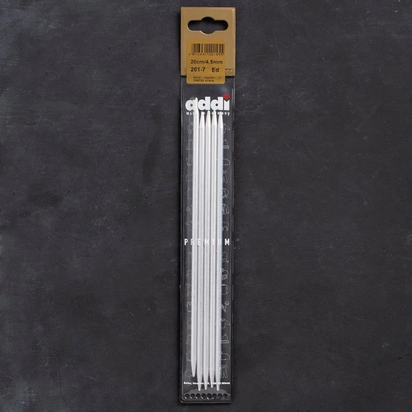 Addi 4,5mm 20cm 5 li Çorap Şişi - 201-7 ürün görseli 1