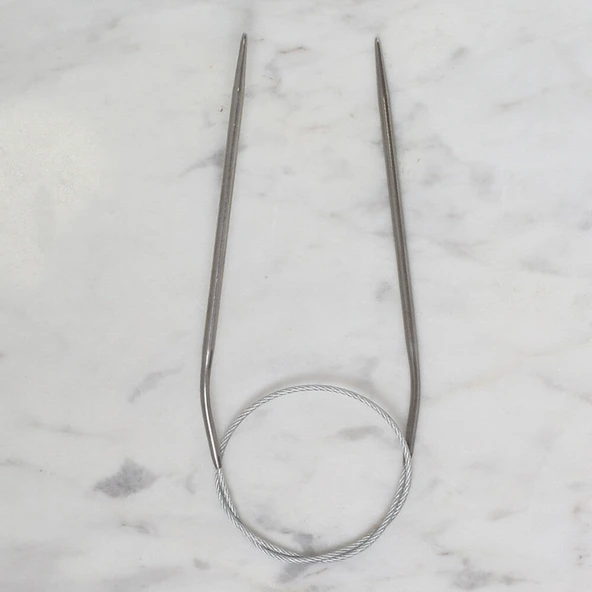 LOREN CRAFTS 3 MM  ÇELİK MİSİNALI ŞİŞ 40 CM ürün görseli 1