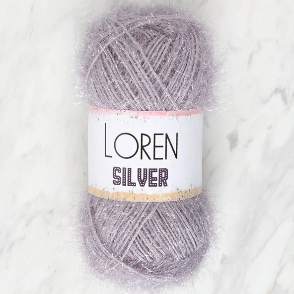 Loren Silver Gri El Örgü İpi - RS0006 - 34097 ürün görseli 1