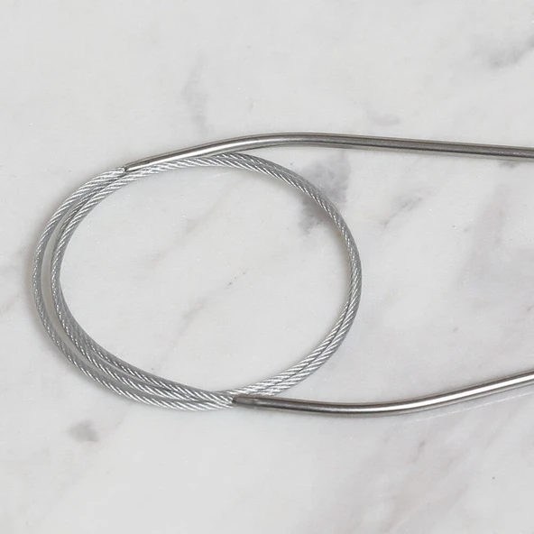 LOREN CRAFTS 2 MM ÇELİK MİSİNALI ŞİŞ 60 CM - Resim 2
