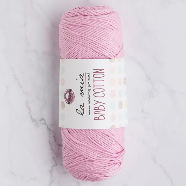 La Mia Baby Cotton Lila El Örgü İpi - L042 - 33637 ürün görseli 1