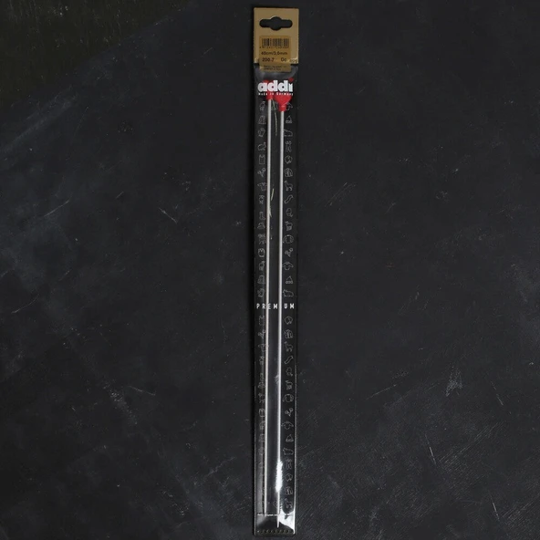ADDI KALPLİ 3MM 40CM KLASİK ALÜMİNYUM ÖRGÜ ŞİŞİ - ürün görseli 1