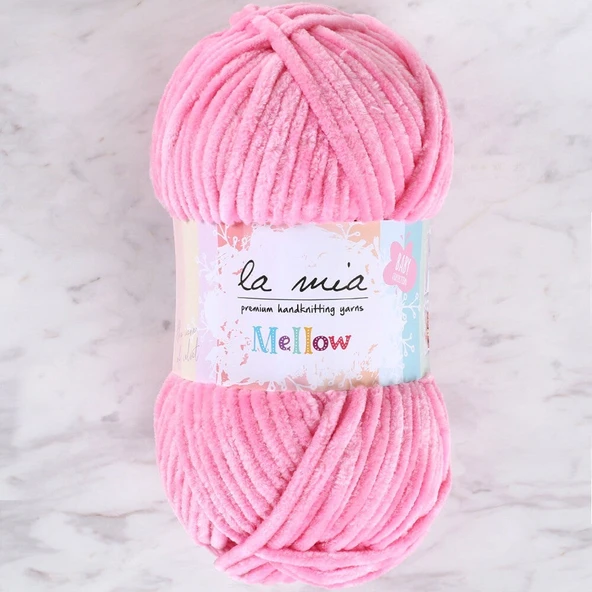 La Mia Mellow Pembe El Örgü İpi - 914 - 34160 ürün görseli 1