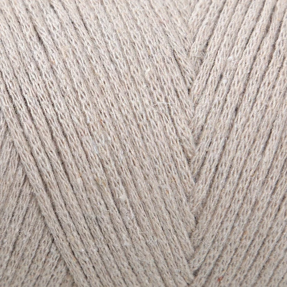Loren Cotton Macrame Bej - R084 - 34363 - Resim 2