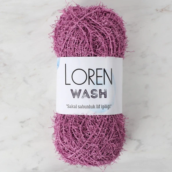 Loren Wash Açık Mor El Örgü İpi - R098 - 34021 ürün görseli 1