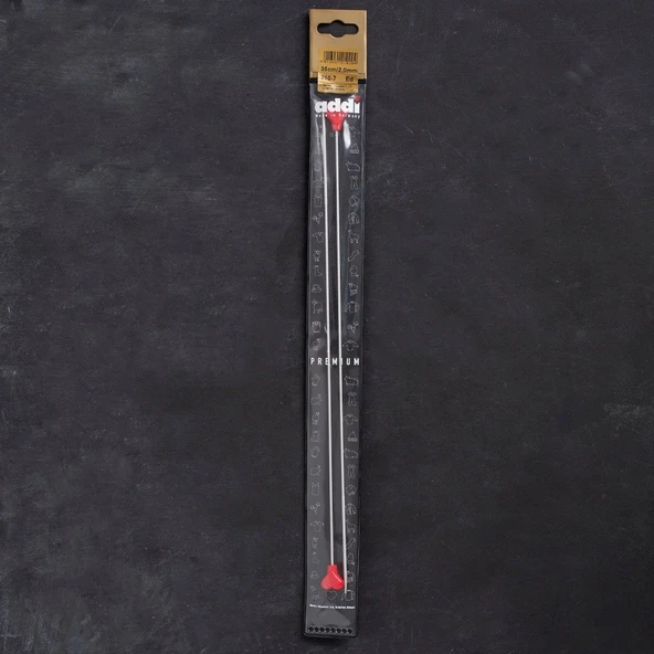 Addi 2mm 35cm Klasik Alüminyum Hızlı Örgü Şişi - 2 ürün görseli 1
