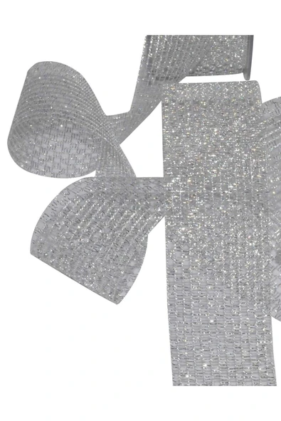 Almira Butik File Sim Kurdele 25 mm Gümüş 5 Metre ürün görseli 1