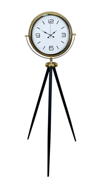Elegance Gold Tripod Ayaklı Saat - Resim 4
