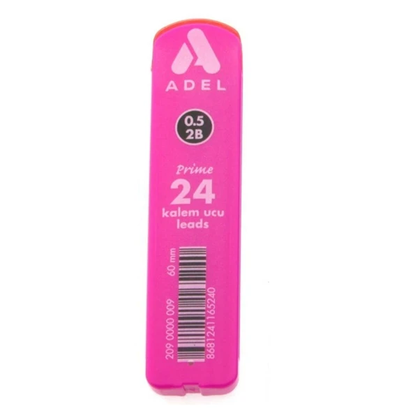 Adel Prime Min Uç 0,5 2b 60 Mm 209 0000 009-Pembe ürün görseli 1