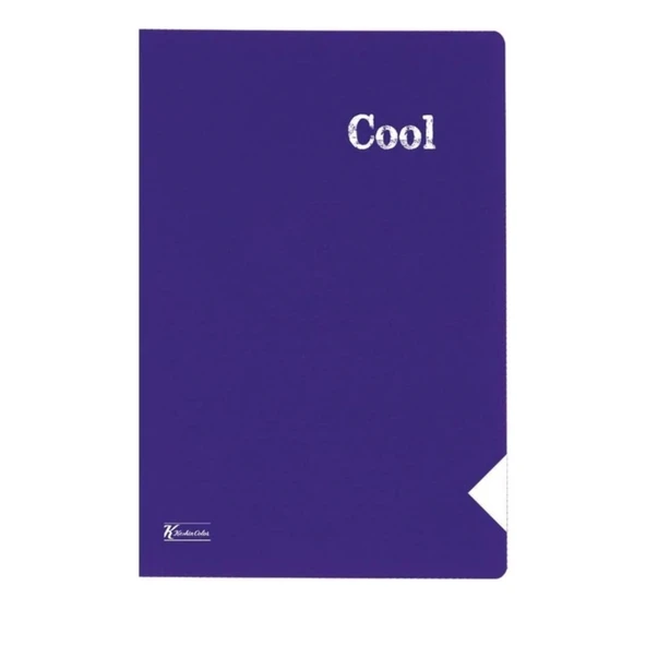 KeskinColor A5 PP KP Dikişli 40 Yp Kareli Defter-Mor ürün görseli 1
