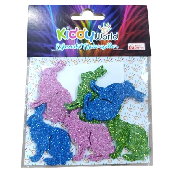 Kiddy World Şekilli Eva Figürleri 0043-Tavşan ürün görseli 1