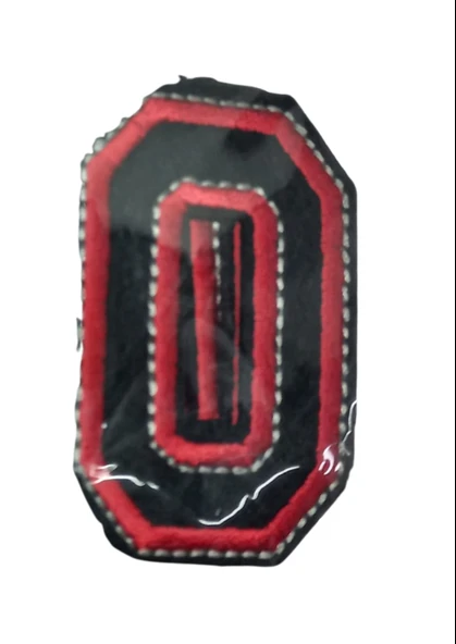 Almira Butik Aplike Ütü İle Yapışan 0 Rakamı Arma 4x5 cm ürün görseli 1