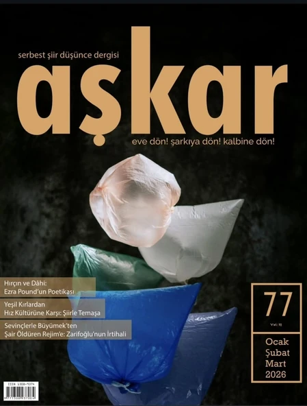 Aşkar Dergi 77.Sayı Ocak-Şubat-Mart 2026 ürün görseli 1