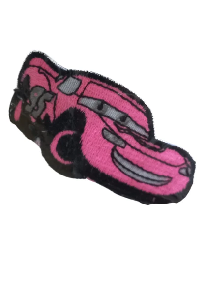 Almira Butik Aplike Ütü İle Yapışan Araba Pembe 95 Yazılı Arma 3x3 cm ürün görseli 1