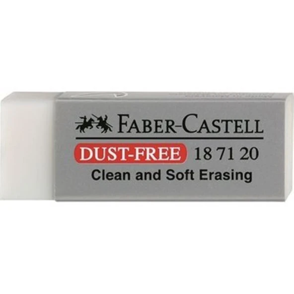 Faber Castell Dust Free Büyük Beyaz Silgi 18 71 20 ürün görseli 1
