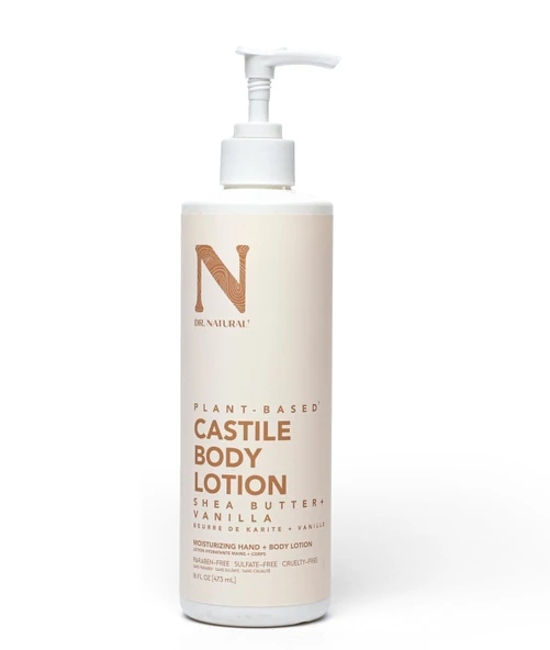 Dr. Natural Castile Vücut Losyonu, Shea Yağı ve Vanilya, 473 ml ürün görseli 1