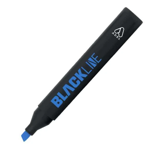 Adel Blackline Fosforlu Kalem Mavi 2201000129 ürün görseli 1
