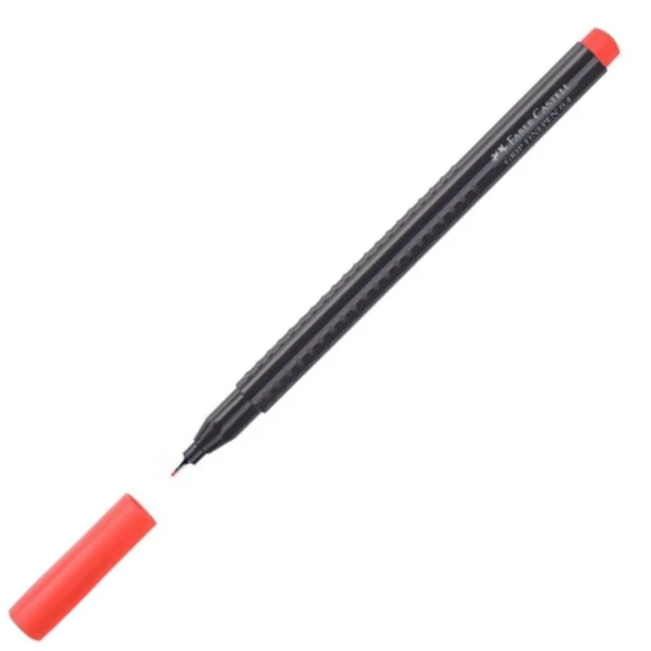 Faber-Castell Grip Finepen 0.4 mm Kırmızı R21 ürün görseli 1