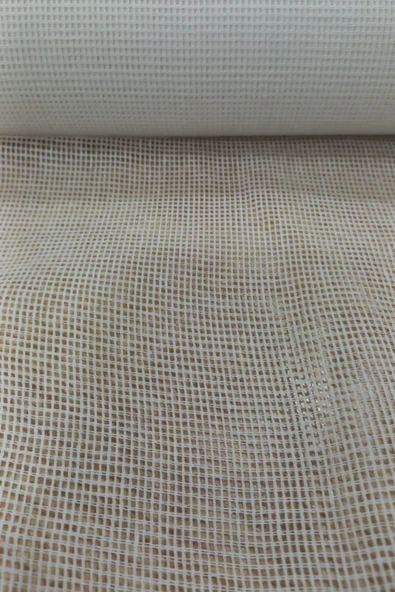Almira Butik Sökülebilen Kanaviçe 1 Metre Beyaz ürün görseli 1