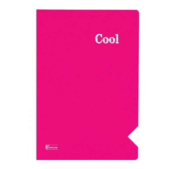 KeskinColor A5 PP KP Dikişli 40 Yp Kareli Defter-Pembe ürün görseli 1