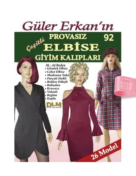Güler Erkanla Provasız Giyim Kalıpları - Sayı 92 ürün görseli 1