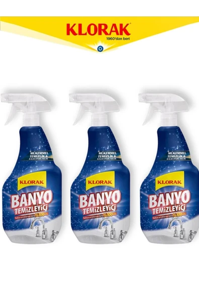 BANYO TEMİZLEYİCİ 750 ML 3 ADET ürün görseli 1
