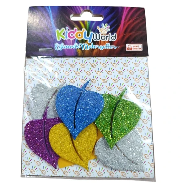 Kiddy World Şekilli Eva Figürleri 0043-Yaprak ürün görseli 1