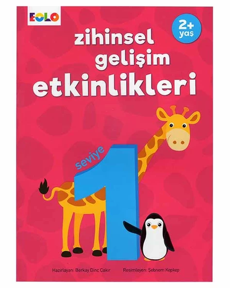 2 Yaş Zihinsel Gelişim Etkinlikleri Seviye 1 ürün görseli 1