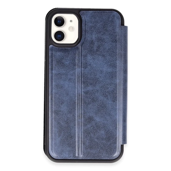 İphone 11 Kılıf Flip Cover - Lacivert ürün görseli 1