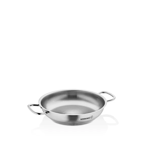 Korkmaz Proline Paella Satin 20x4.5 cm Çift Saplı Tava A1191 ürün görseli 1