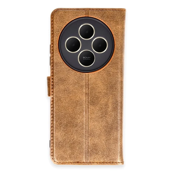 Xiaomi Redmi 14c Kılıf Trend S Plus Kapaklı Kılıf - Taba ürün görseli 1