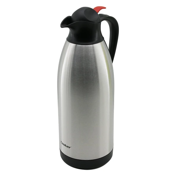 3LT 304 ÇELİK TERMOS INOX SERİSİ12 SAAT SICAK - 24 SAAT SOĞUKÇİFT CONTALI KAPAK (5250) ürün görseli 1