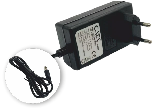 CATA CT 2553 Fişli Adaptör 5A 60W 220V ürün görseli 1