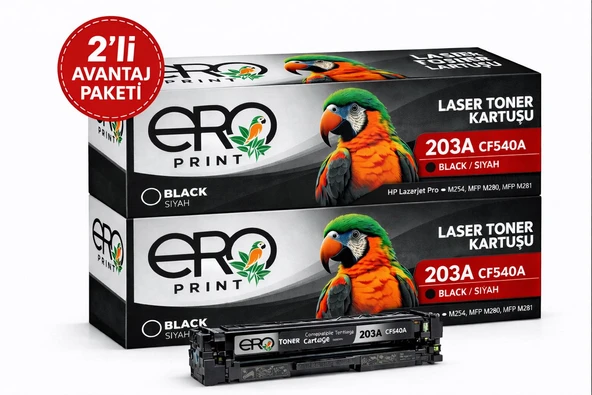HP M280 Siyah Muadil Toner - 2'li Avantaj Paket ürün görseli 1