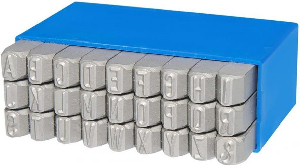 Gravurem Çelik Harf Takımı 6mm ürün görseli 1