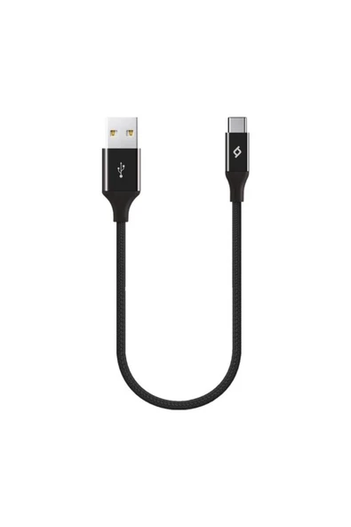 AlumiCable Mini 30cm Type C Şarj Kablosu-Kırmızı - Resim 5