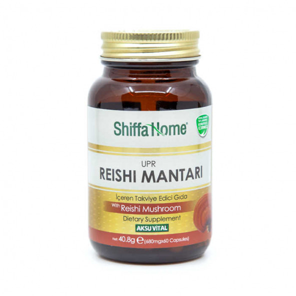 Shiffa home Reishi Mantarı Upr 60 Kapsül x 2 paket ürün görseli 1