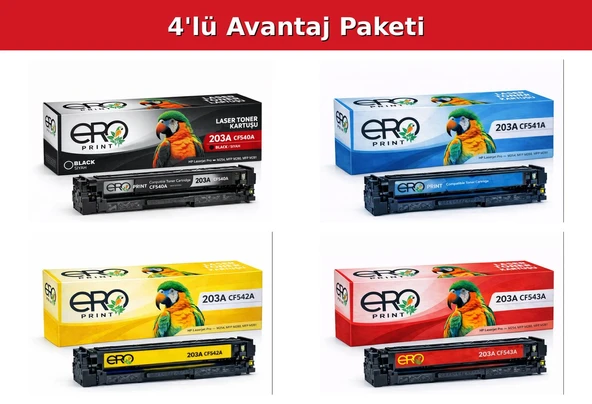 HP M280 Muadil Toner - 4 Renk Set ürün görseli 1