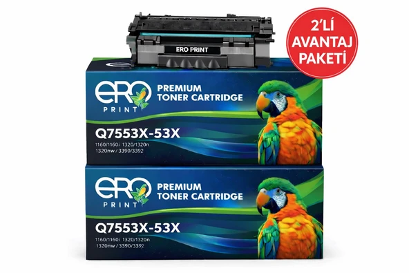 HP LaserJet M2727 Yüksek Kapasiteli Muadil Toner - 2'li Avantaj Paket ürün görseli 1