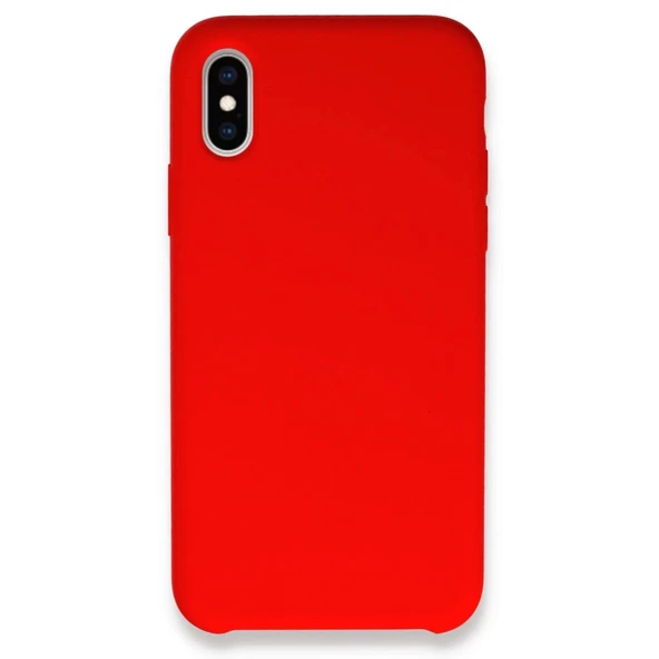 İphone X Kılıf Lansman Legant Silikon - Kırmızı ürün görseli 1