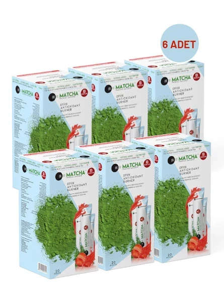6 Boxes Matcha Premium Japanese Spade Original Japanese Tea ürün görseli 1