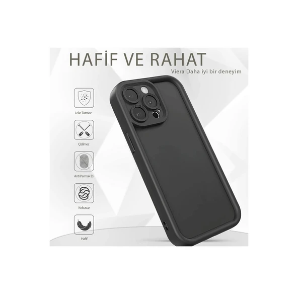İphone 11 Kılıf Viera Silikon - Siyah - Resim 4