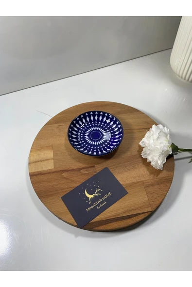 Madame Coco Rêve Bleu Lorient New Bone China Mini Tabak - Resim 2