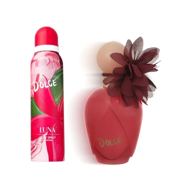 Dolce Luna EDT 100 ml Kadın Parfüm Seti ürün görseli 1