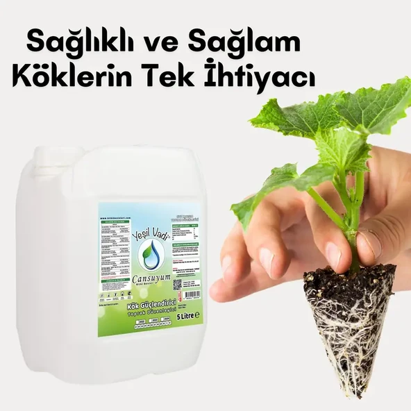 Kök Güçlendirici, Kök Yapıcı, Kök Destekleyici, Tüm Bitkilere Uygun 5 Litre ürün görseli 1