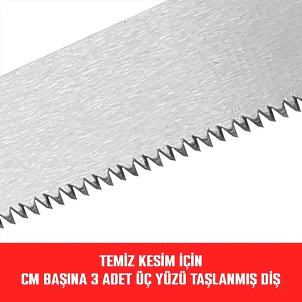 WORKPRO WP333008 325mm 8TPI Profesyonel Ağaç Budama Testeresi - Resim 3