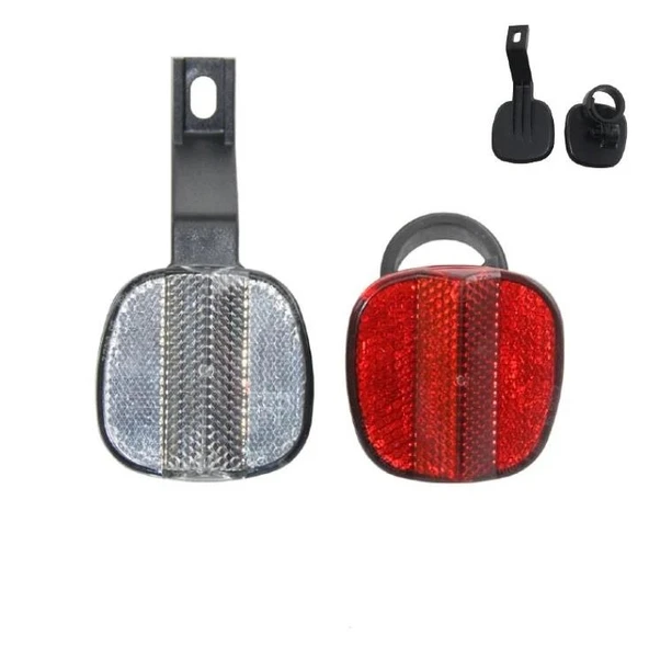 BİSİKLET REFLEKTÖR SETİ ön arka set ürün görseli 1