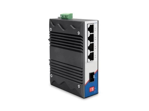 LONGLINE LNGIGF4GT-4POE 4×1000Base-T POE port+2×1000Base-X SFP slot dual power ,DC48-57V ürün görseli 1