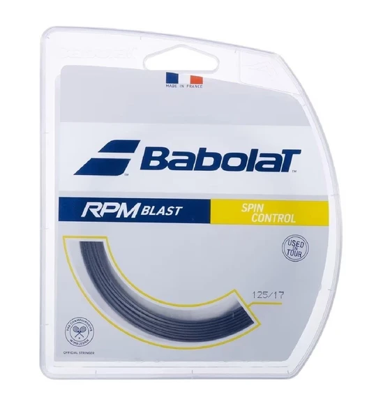 Babolat Rpm Blast Siyah 1.25/17 Tenis Tekli Kordaj ürün görseli 1