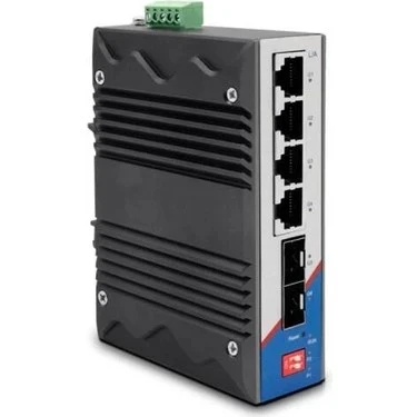 LONGLINE LNGIGF4GT-M 2×1000Base -X SFP port+4×1000Base-T RJ45 port ,dual power ,DC9-48V(redundancy) with Management ürün görseli 1